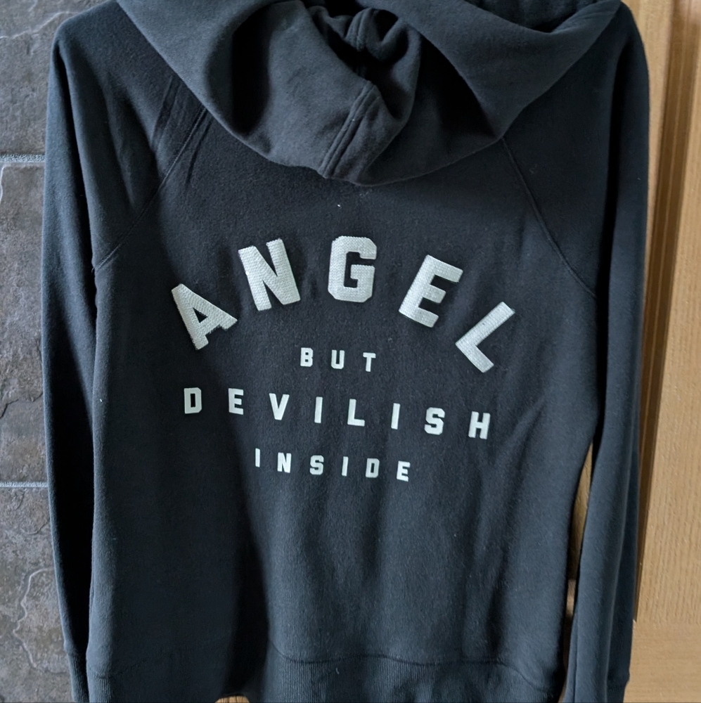 Victoria's Secret zip up hoodie, Medium